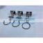 K3A Engine Piston With Cylinder Piston Rings For Mitsubishi