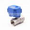 Best Selling wayer  Control Switch Quick Open Closing Shut Off DC12V motor electric Brass Ball Valve for Water Filter