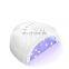 48W Power Adjustable sun uv nail lamp led sunone eu uk us plug
