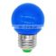 coloured 1W led globe bulb, 1w G45 led bulb light, B22 E27 dimmable led bulb g45 for indoor lighting