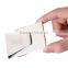 Men Dollar ID Holder Stainless Steel Double Side Titanium Money Clip