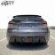 Для Tesla Model Y bodykit: передний губчатый диффузор, боковые юбки и спойлер из углеродного волокна для Tesla Model Y