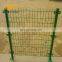 School boundary  powder coated round post wire mesh fence