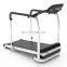 Hot selling middle-aged and elderly slow electric walking machine treadmill folding armrest fitness equipment