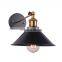 American industrial retro minimalist creative iron led wall lamps for decoration