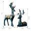 European light luxury resin deer a pair of handicrafts