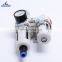 High Quality AC3010-03D Pneumatic Two Unit Air Source Treatment Press Gauge Filter Regulator Lubricator With Auto Drain