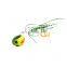 40-60-80-100-120-150-200g Size Round Metal Jig Head With Assist Hook Squid Jigging Lure