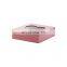 Customize pink cardboard luxury lingerie packaging gift boxes for lingerie
