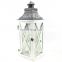 Wholesale custom decorative white wooden Glass Metal Moroccan lantern candlestick candle holder for home decor