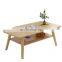 Wooden Coffee Tables Simple Mini Nordic Sofa Modern Practical Natural Tea Tables Living Room Decoration