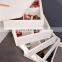 Wholesale Corner wooden furniture dressing table with Lights and Mirror