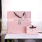 Pink shopping Packaging bag with customized logo