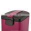Step Trash Can in Stainless Steel purple color