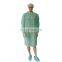 Green Lab Coats For Unisex Adult Non Woven Women Lab Coats With Pocket