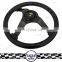 professional custom design black classic wood steering wheel