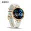 Waterproof Heart Rate Tracker Blood Pressure DaFit Female Physiological Cycles Women QR01 lady smart watches full screen touch