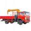 Truck Cranes Chinese 6.3 ton truck mounted crane with cargo bodyTop brand Truck Cranes