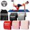 Black roll Fabric Resistance Bands Set of 5 for Squat, Glute, Hip, Thigh Workout