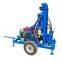 A complete set of household drilling equipment for diesel oil of small well diggers; civil hydraulic drilling rigs; agricultural deep water wells