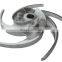 Centrifugal Paddle Wheel Metal Cnc Machining Flexible Water Pump Impellers