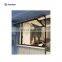 American Style Aluminum Vertical Folding Glass Windows Aluminium Bi Fold Window Fold Up Glass Windows
