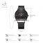 SHENGKE SK Classic Minimalist Watch Ladies Watch Woman Quartz Alloy Watch Gray Leather K0056L