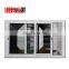 hottest double glazed pvc profile window white sliding windows