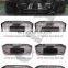 High Quality Car Accessories Body Parts  Front Car Black Grilles for Audi A6 Change to RS6 Front ABS Black Car Grilles 2019