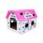 Wholesale Pet toys playhouse corrugated Scratcher box paper Cat Hiding Scratching Post Cat toy Cardboard Cat house