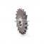 LIVTER Straight tooth three-edge milling cutter hard alloy inlaid tungsten milling cutter