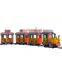 Popular kids game electric theme park amusement rides elephant train for sale
