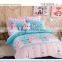 Lovely naive animal printed children bed sets