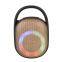 Mini SD-Karte Lautsprecher RGB-Farbbeleuchtung Subwoofer Drahtloser Au?enh?ngelautsprecher CLIP5 BT-Lautsprecher