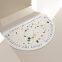 waterstone style custom printing diatomite stone bath mat for bathroom