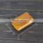 3 fold multicolor card package Business card holder Vegetable tanned leather first layer of leather skin cream tree retro style