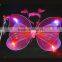 Wholesale cheap double layer 4lights fairy butterfly wings Halloween costume butterfly wings