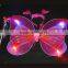 Wholesale cheap double layer fairy kids butterfly wings Halloween pink butterfly wing for sale