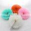 Food Grade Tissue Round Paper Fan for Party Decoration