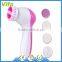 5 in 1 Deep Clean Face Skin Care Brush Scrubber Electric Facial Massager