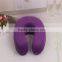 U shape memory foam travel neck pillow
