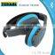 Adjustable Wireless Bluetooth Headphones with Built-in Mic and Recharge Battery