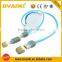 New design Metal 2 in 1 USB data charger cable for mobile phone and tablet