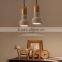 restaurant decoration wood pendant lamp