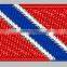 low price high quality wave country flag designs iron on jean embroidery patches