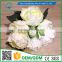 2016 Wholesale PU Latex Artificial Flowers Rose Real Touch peony fake flower