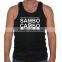 100% Cotton Material Tank Tops,custom Pure 100% Cotton Tank Tops/canada Style Man Tank Tops