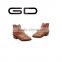 GD comfortable low-heeled PU material ankle short boots shoes