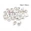 TOP Quality Mix Color Plated 90pcs 10mm Lobster Claw Clasps + 600pcs 5mm Open Jump Ring Value Pack Box Set for Jewelery Making
