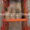 12m guide rail vertical cargo elevator